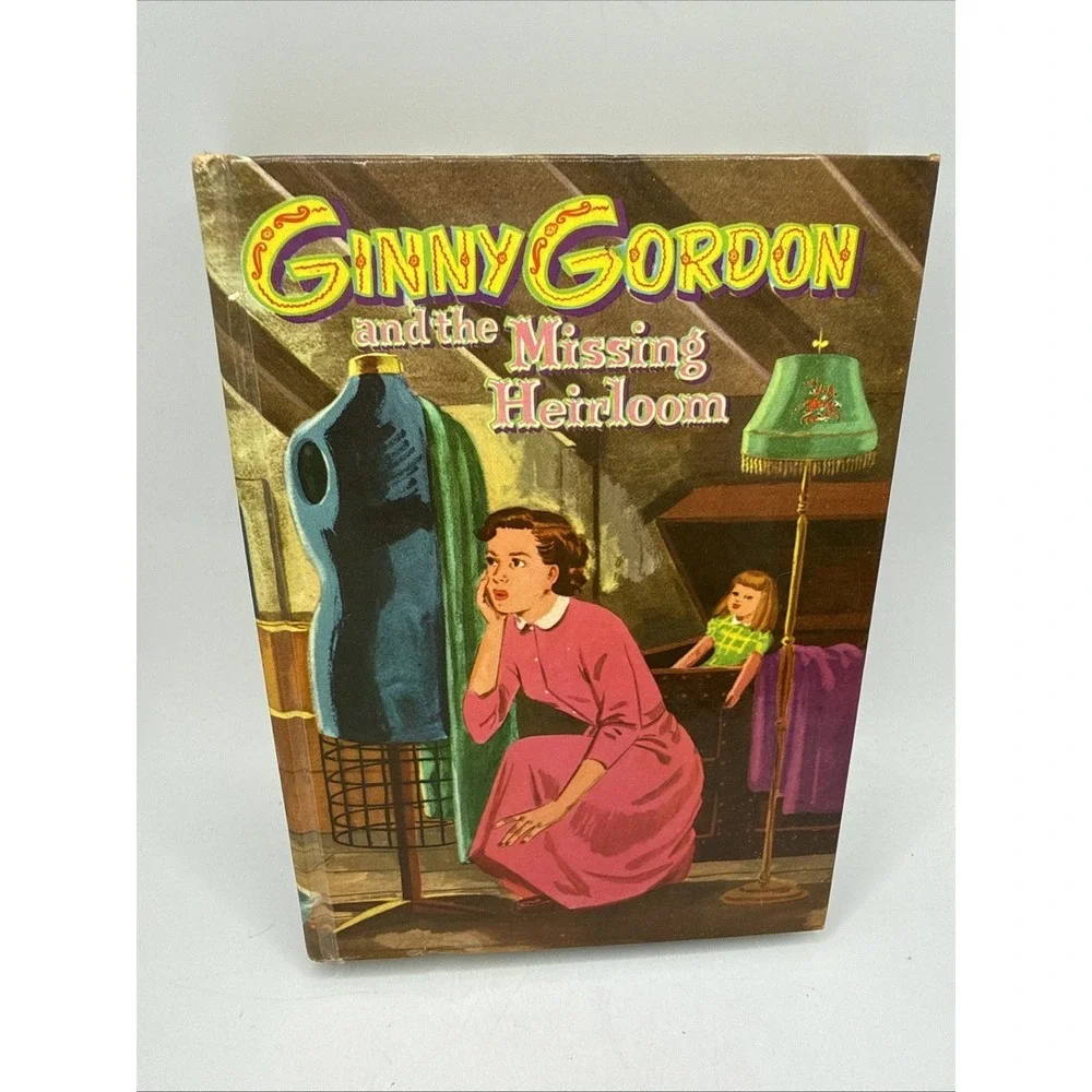 Lot 3-Ginny Gordon‎ Mysteries (J. Campbell) Vintage 1954 PIC
